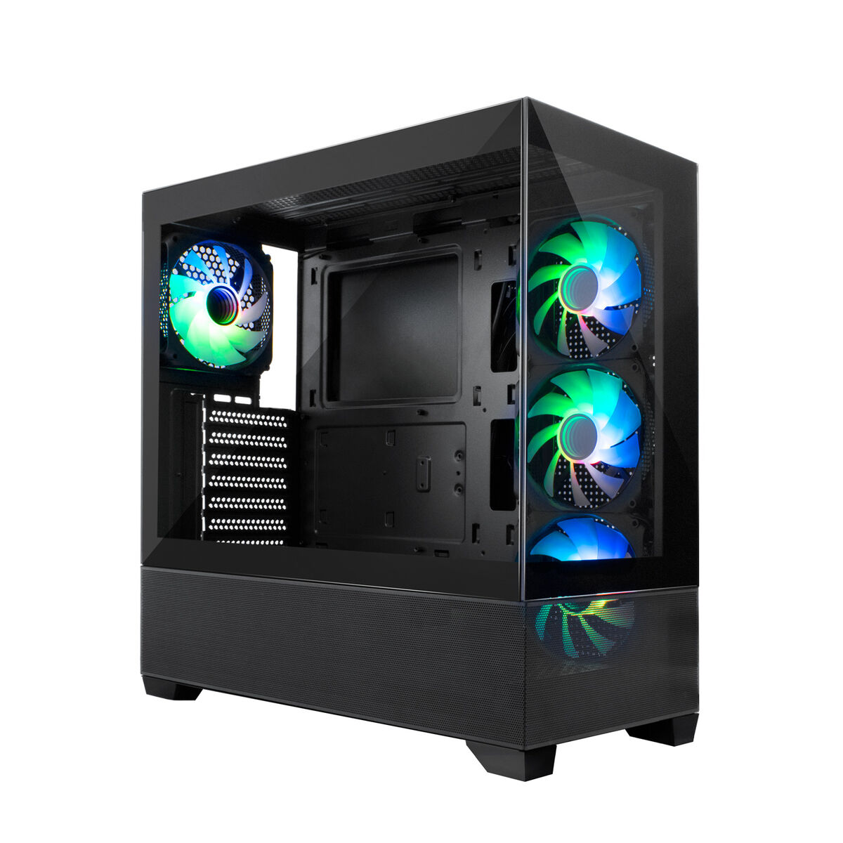 Caja Semitorre ATX CoolBox COO-CHA-GA250-0 Negro